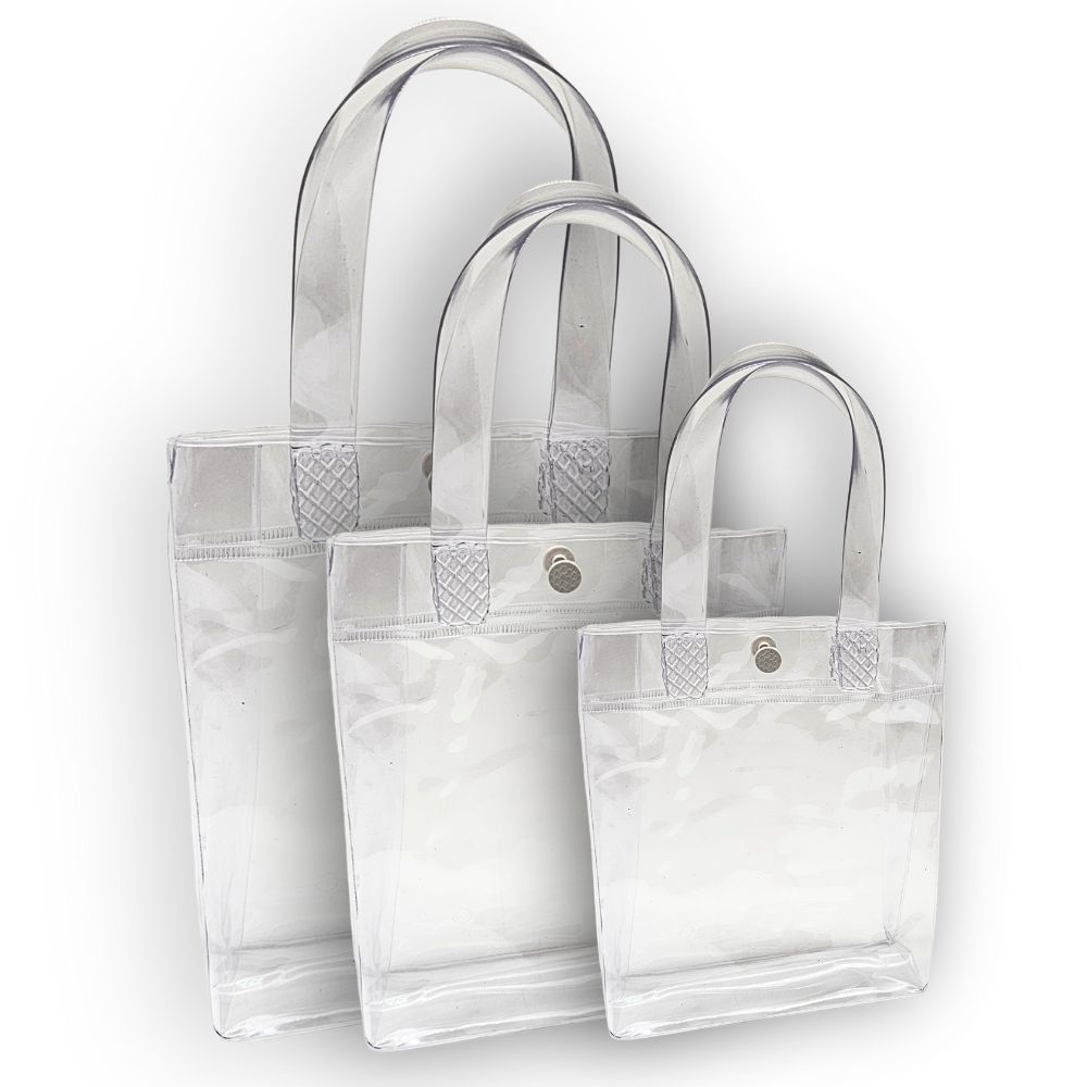 Sacola Transparente para Presentes em PVC (100 unidades) - Imagem 4