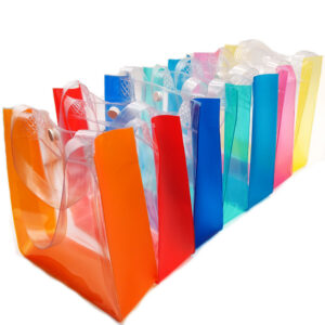 Sacola Transparente para Presentes em PVC (100 unidades)