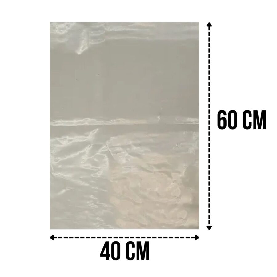 Saco 20 Micras para Areia, Pedra e Entulho - Super Reforçado 40x60 - Imagem 2