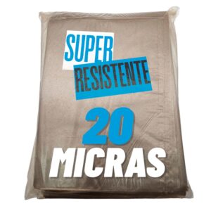 Saco 20 Micras para Areia, Pedra e Entulho – Super Reforçado 40×60