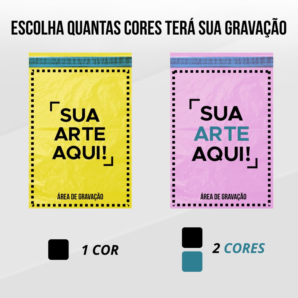 Envelope De Segurança PERSONALIZADO (1000 unidades) - Imagem 3