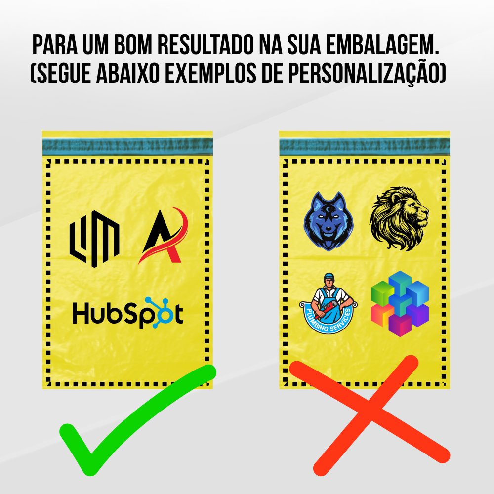 Envelope De Segurança PERSONALIZADO (1000 unidades) - Imagem 2