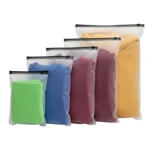 Saco Fosco com Zíper Preto