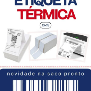 Etiqueta Térmica 10×15 – 1000 Unidades